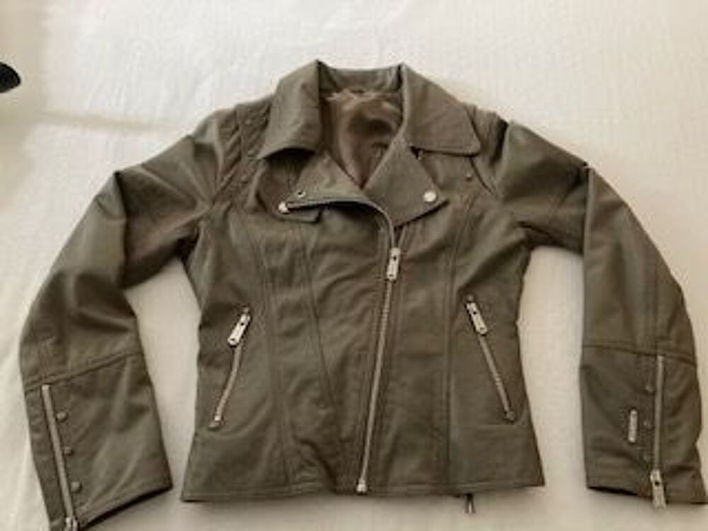 Blouson cuir femme Vêtements