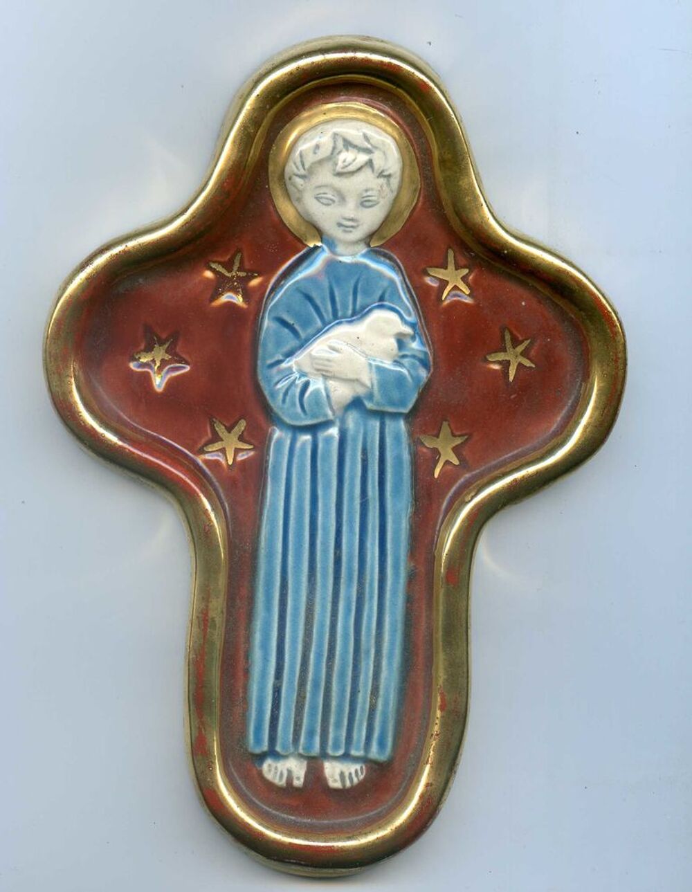 Saint et colombe sign&eacute; Stefani Laurencet 
