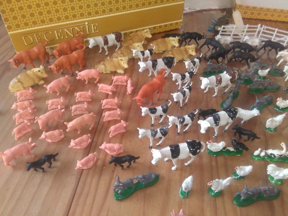 ANIMAUX DE LA FERME ET DIVERS ann&eacute;es 70/80 Jeux / jouets