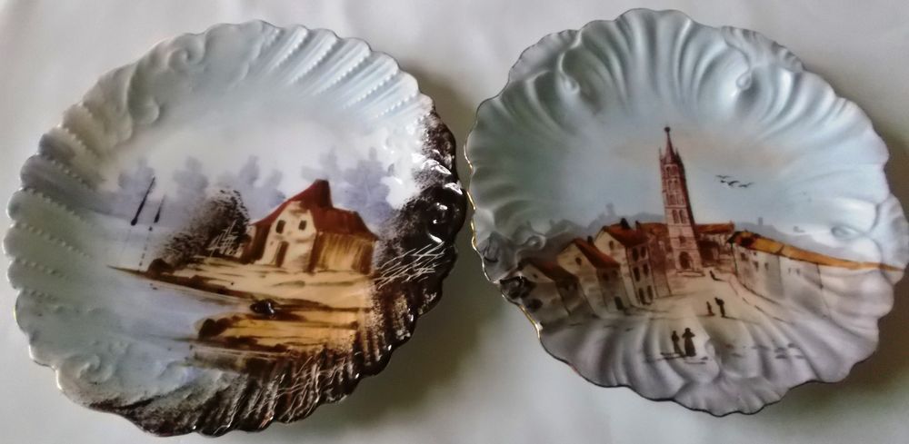 Assiettes Porcelaine Limoges Décoration
