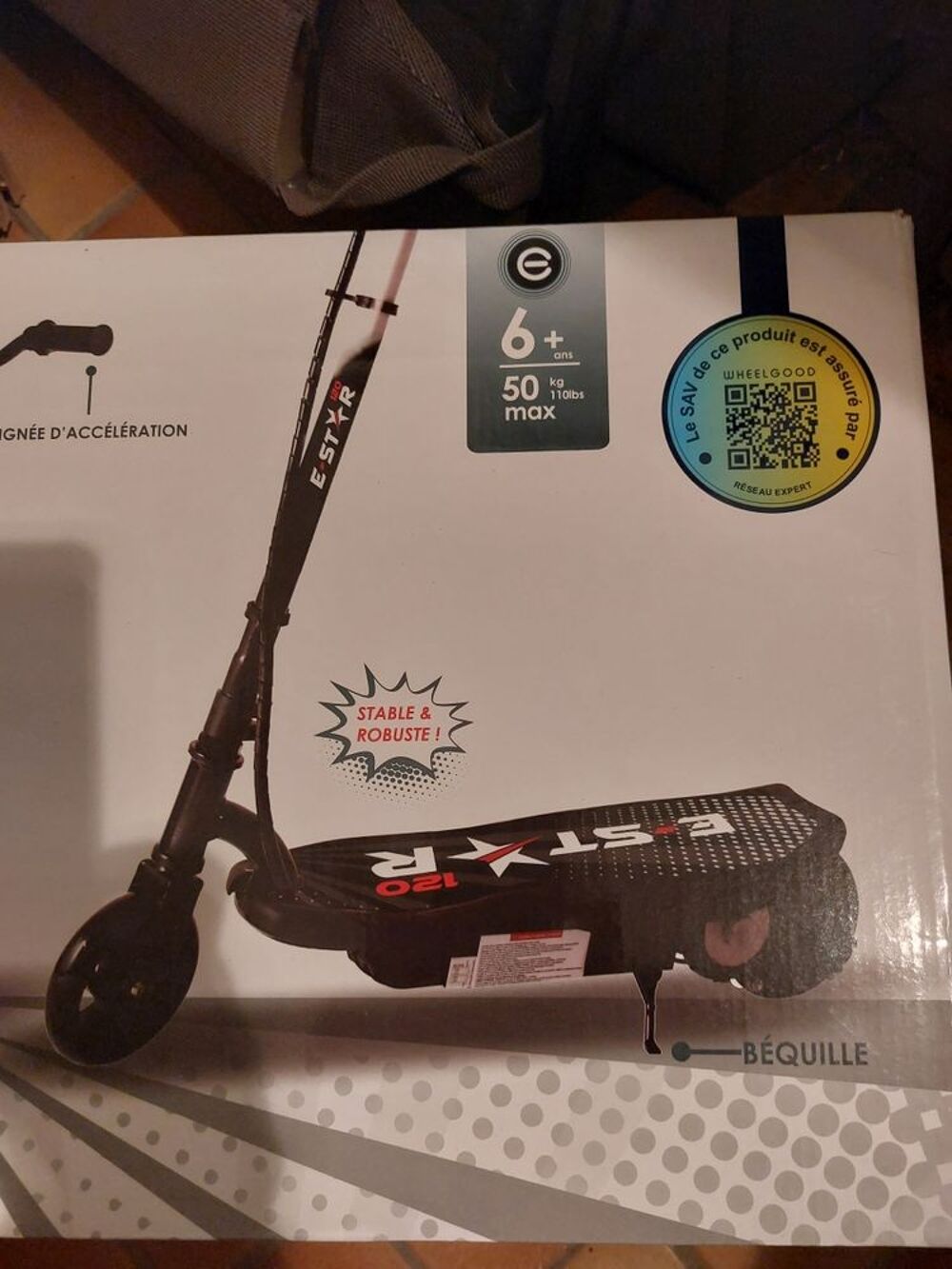 trottinette &eacute;lectrique Sports