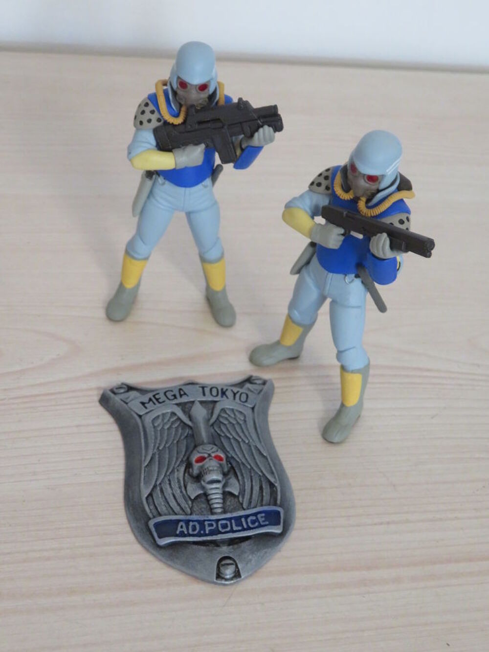 Ecusson AD Police r&eacute;plique Bubblegum Crisis ADP manga anime 