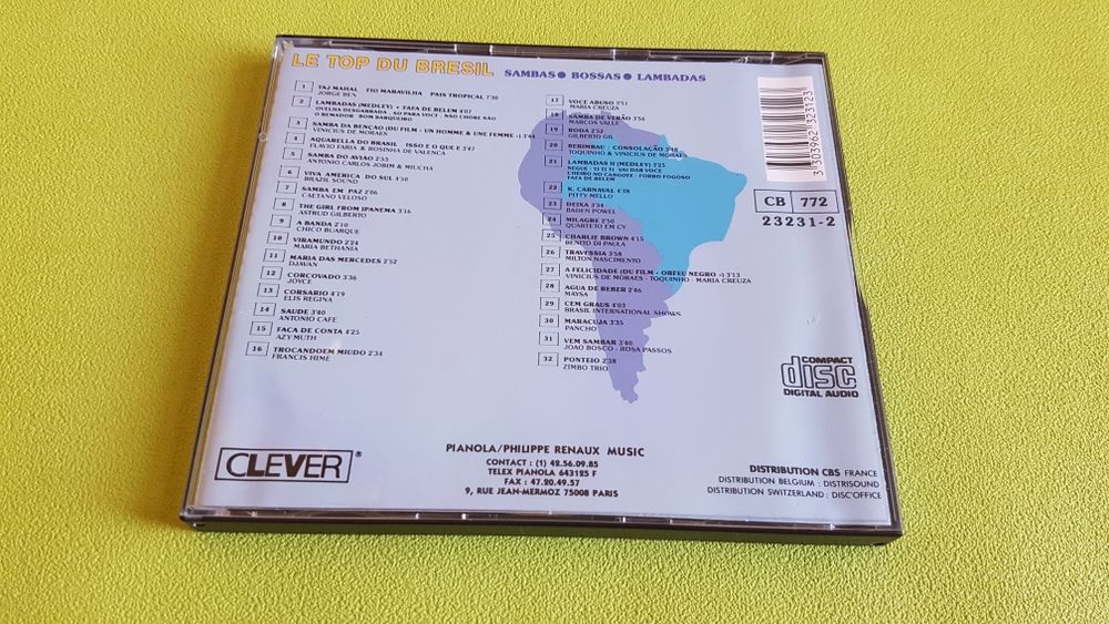 LE TOP DU BR&Eacute;SIL CD CD et vinyles