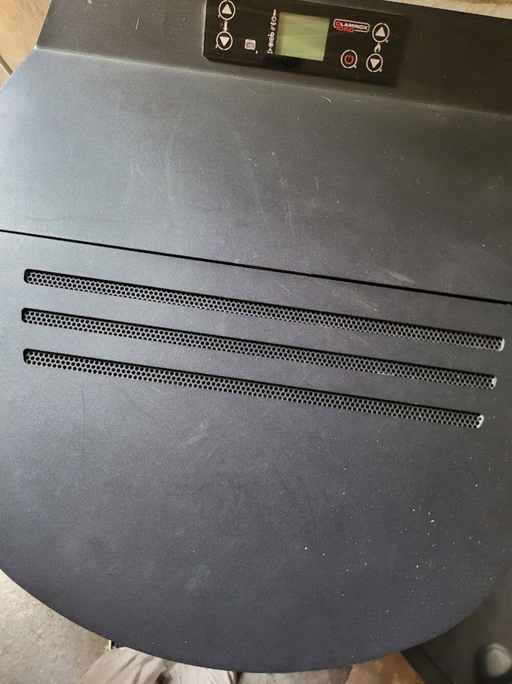 Feu &agrave; pellet Bricolage