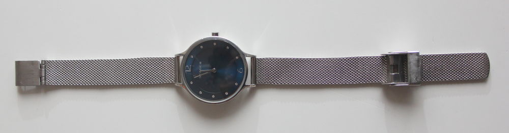 Montre femme Skagen Anita bleue Bijoux et montres