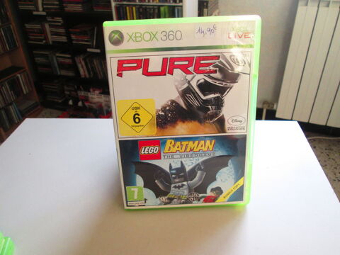 JEU X BOX 360 PURE ET LEGO BATMAN BON ETAT  + LIVRET 10 Châteaurenard (13)