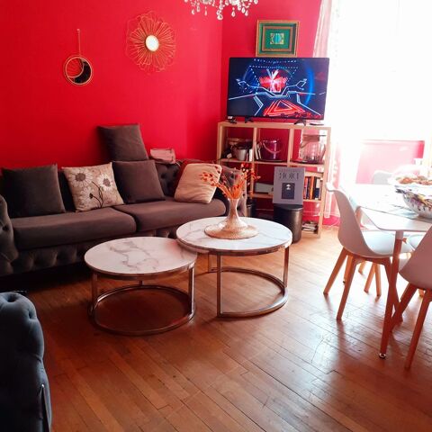 Canaps chesterfield 4places et 3places en velour 750 Paris 20 (75)