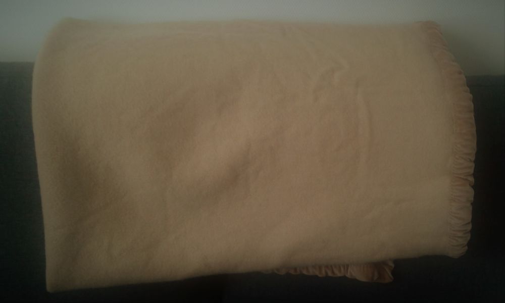 Couverture 1 personne beige Puériculture