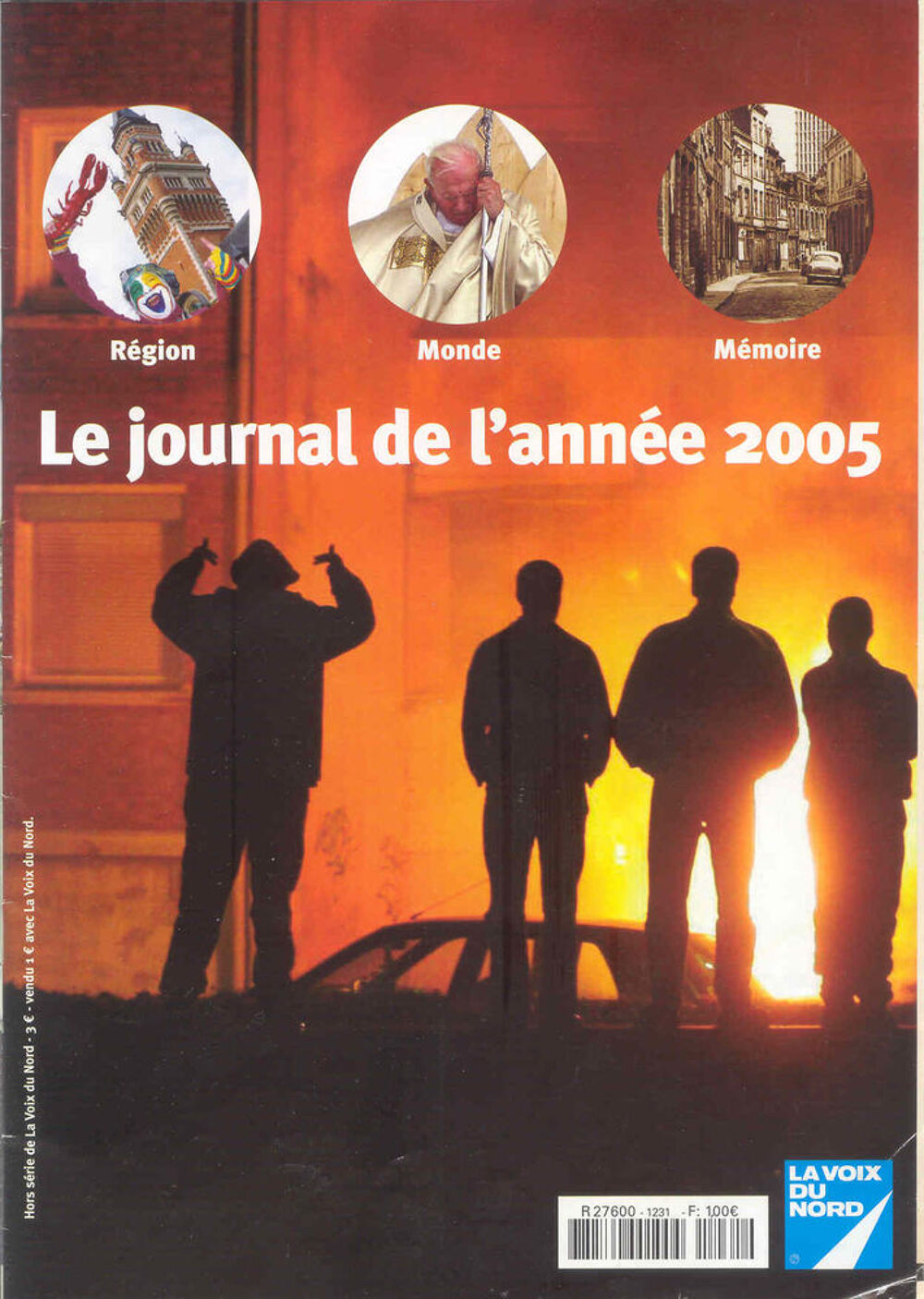 Voix du Nord Journal de l'ann&eacute;e 2005 Livres et BD