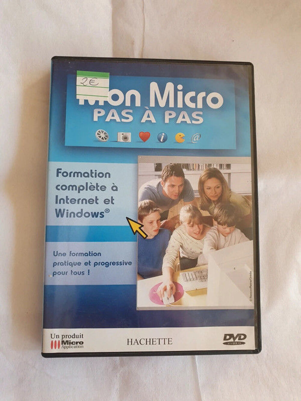 Cd rom mon micro pas &agrave; pas Consoles et jeux vidéos
