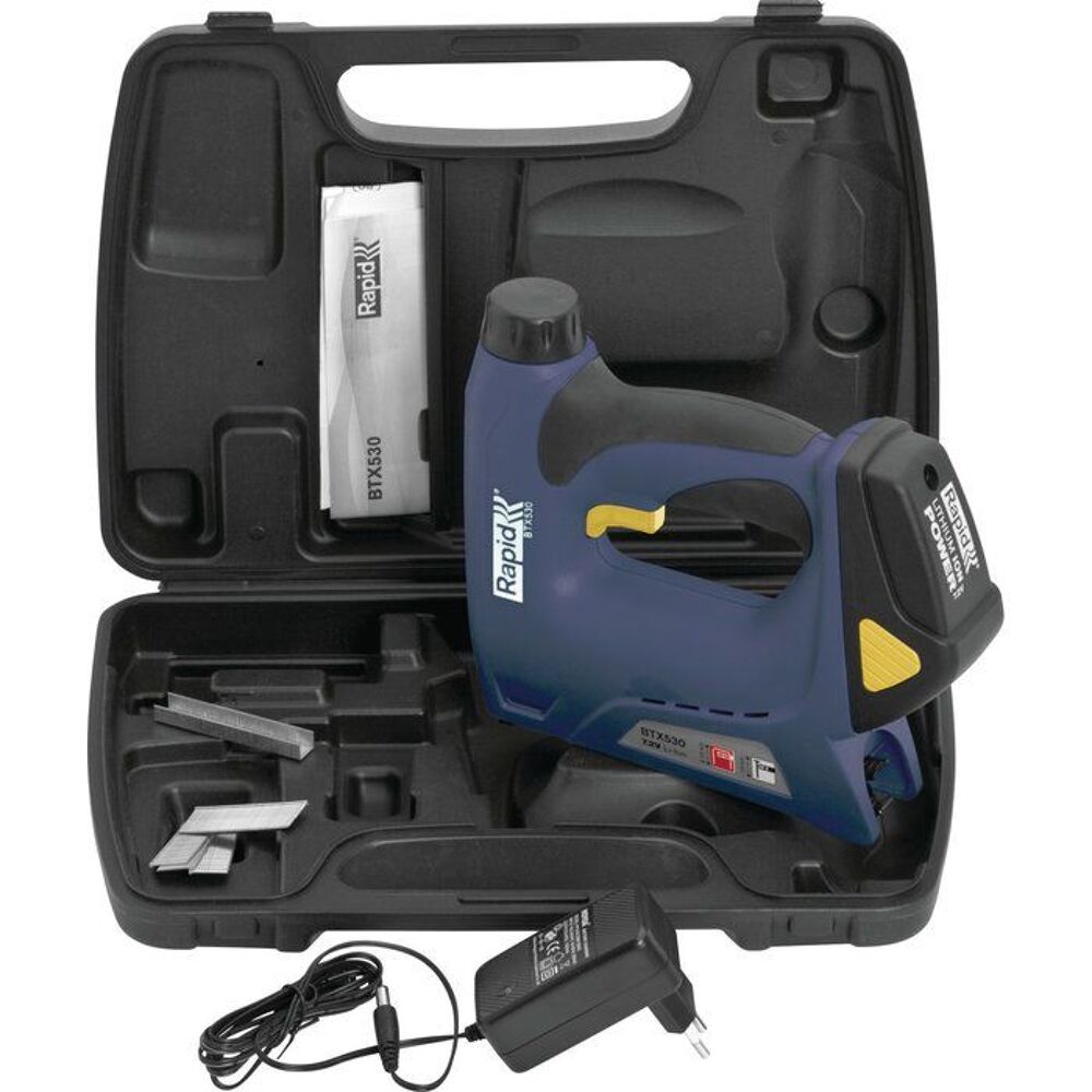 Agrafeuse-cloueuse sans fil rapid - btx530 Bricolage