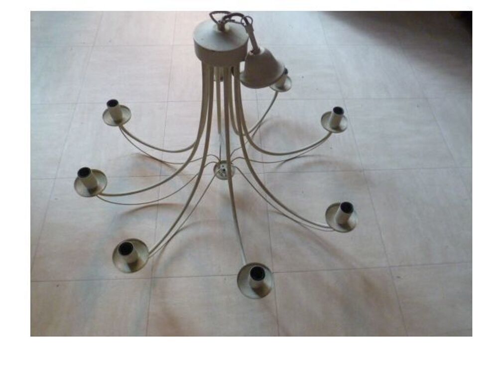 lustre 8 branches, lampes de chevet, lampe p&eacute;trole Dcoration