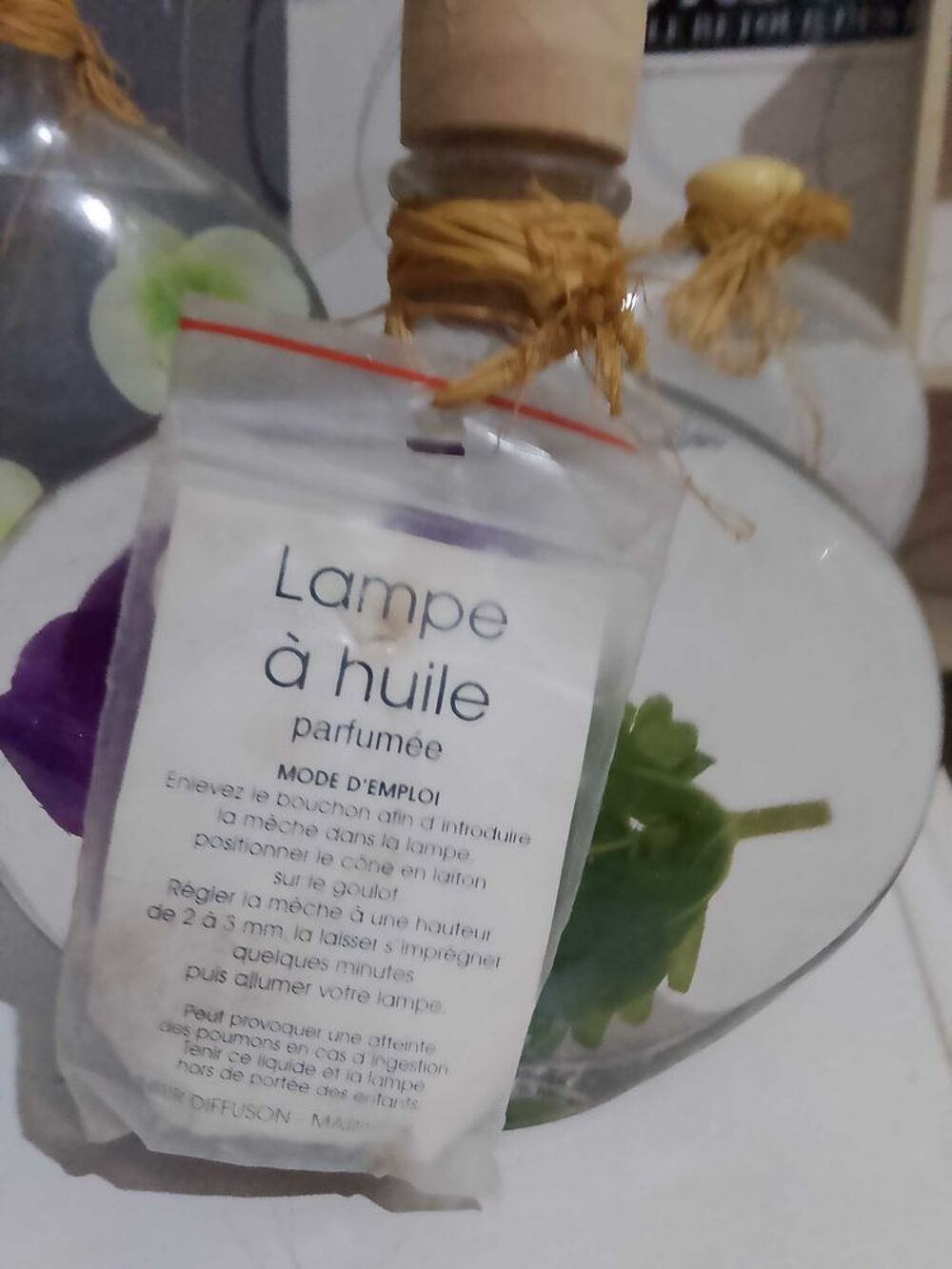 lampes &agrave; huile D�coration