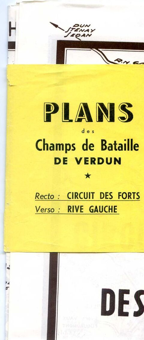 Champs de bataille de Verdun- Plans, 10 Rennes (35)