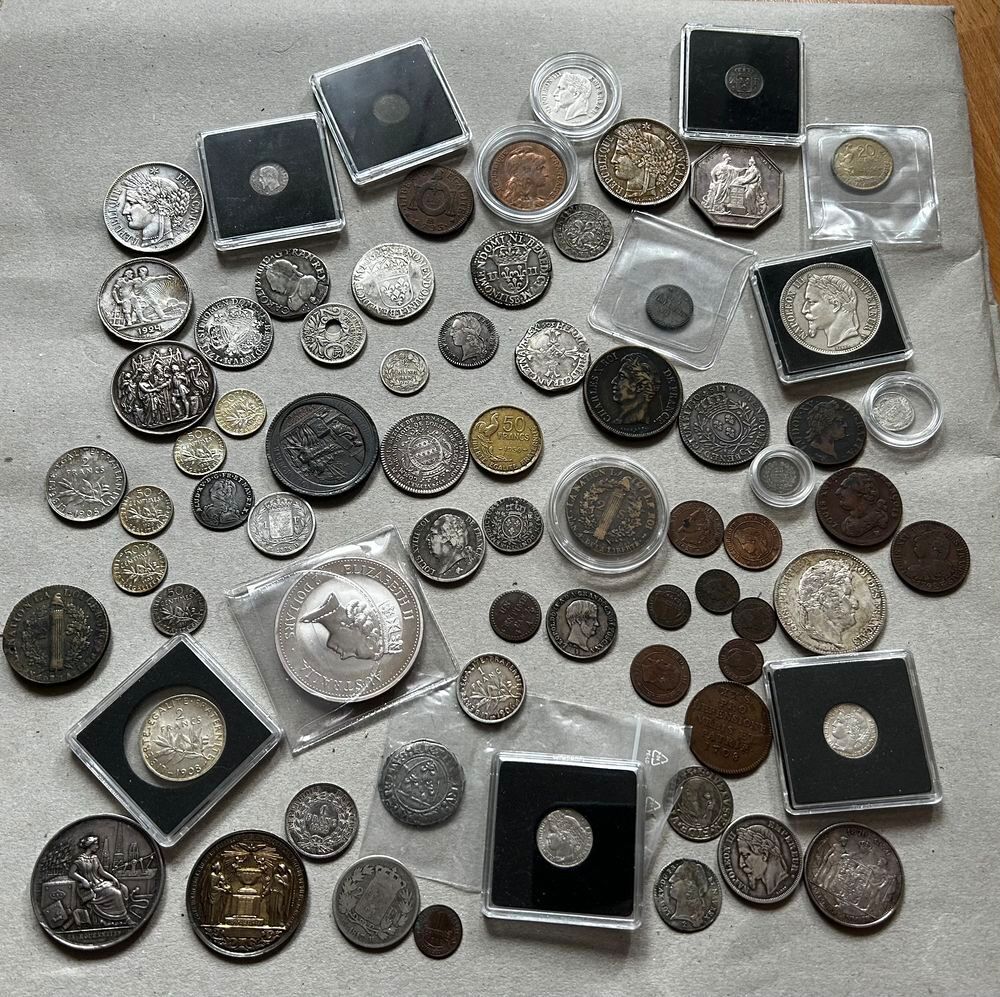 collection de monnaies 