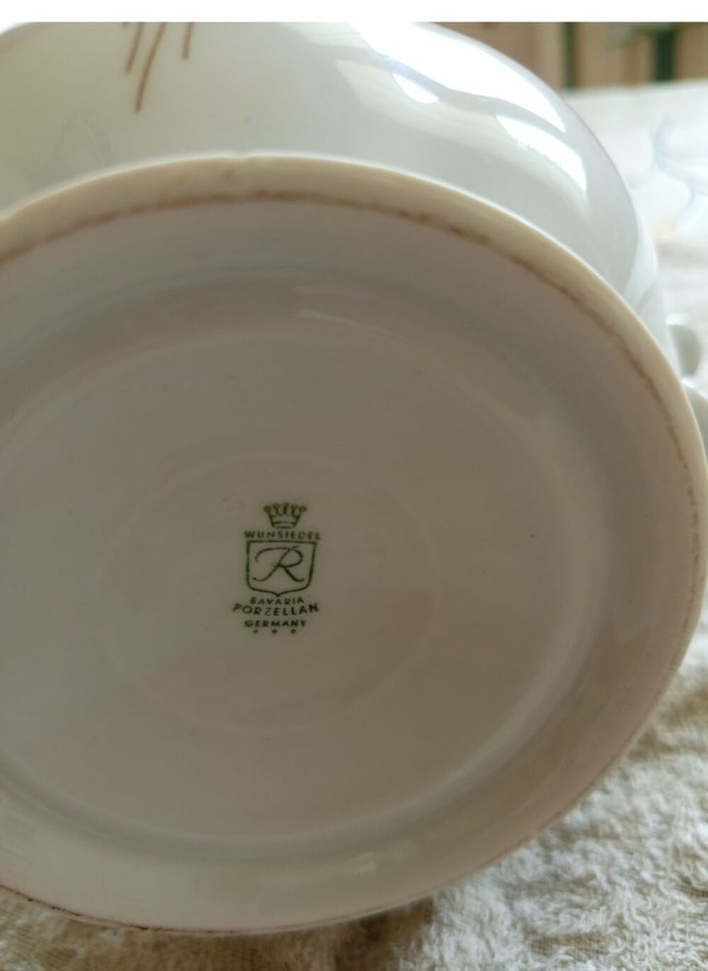 CAFETIERE PORCELAINE "WUNSIEDEL BAVARIA" 