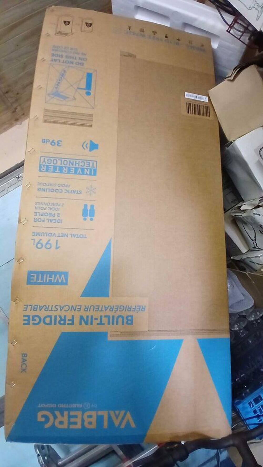 frigo encastrable velberg Electroménager