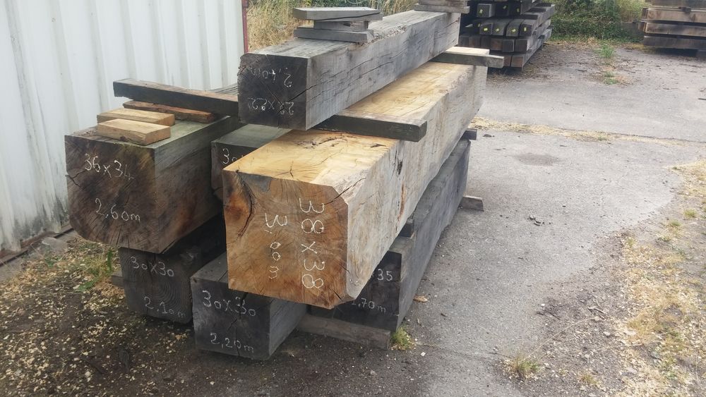 poutres ch&ecirc;ne 50x50 longueur 6m80 et 7m60 Bricolage