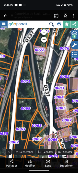  Terrain � vendre 836 m�