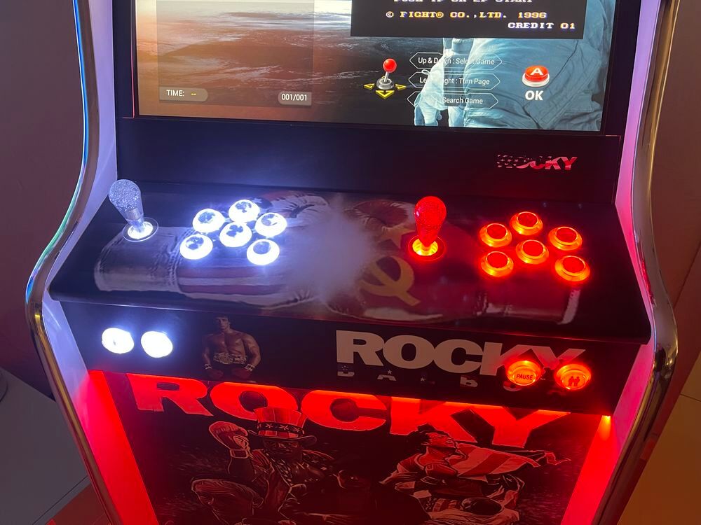 Propose borne Arcade RetroGaming Consoles et jeux vidéos