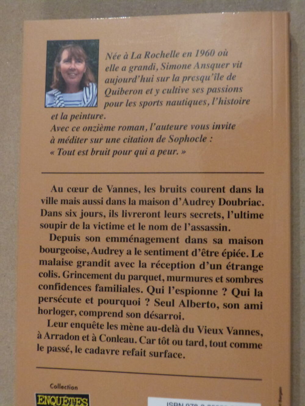 BRUITS DE VANNES roman policier BRETON BARGAIN Livres et BD