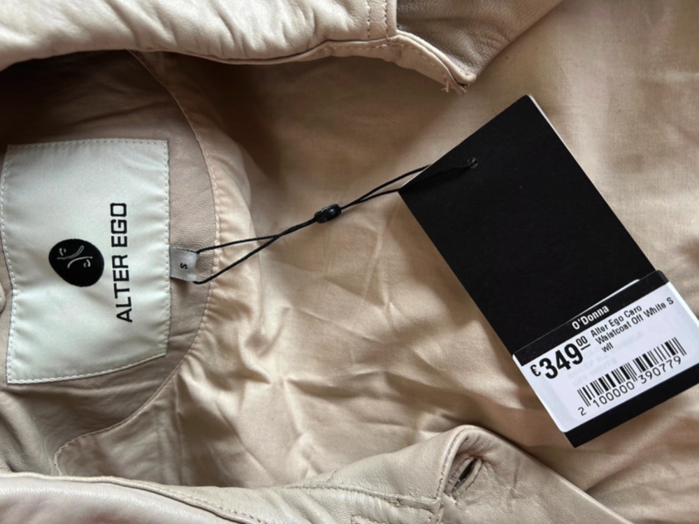 Veste sans manches en cuir Alter Ego unisex S / 36 / 8&middot;Neuf Vêtements