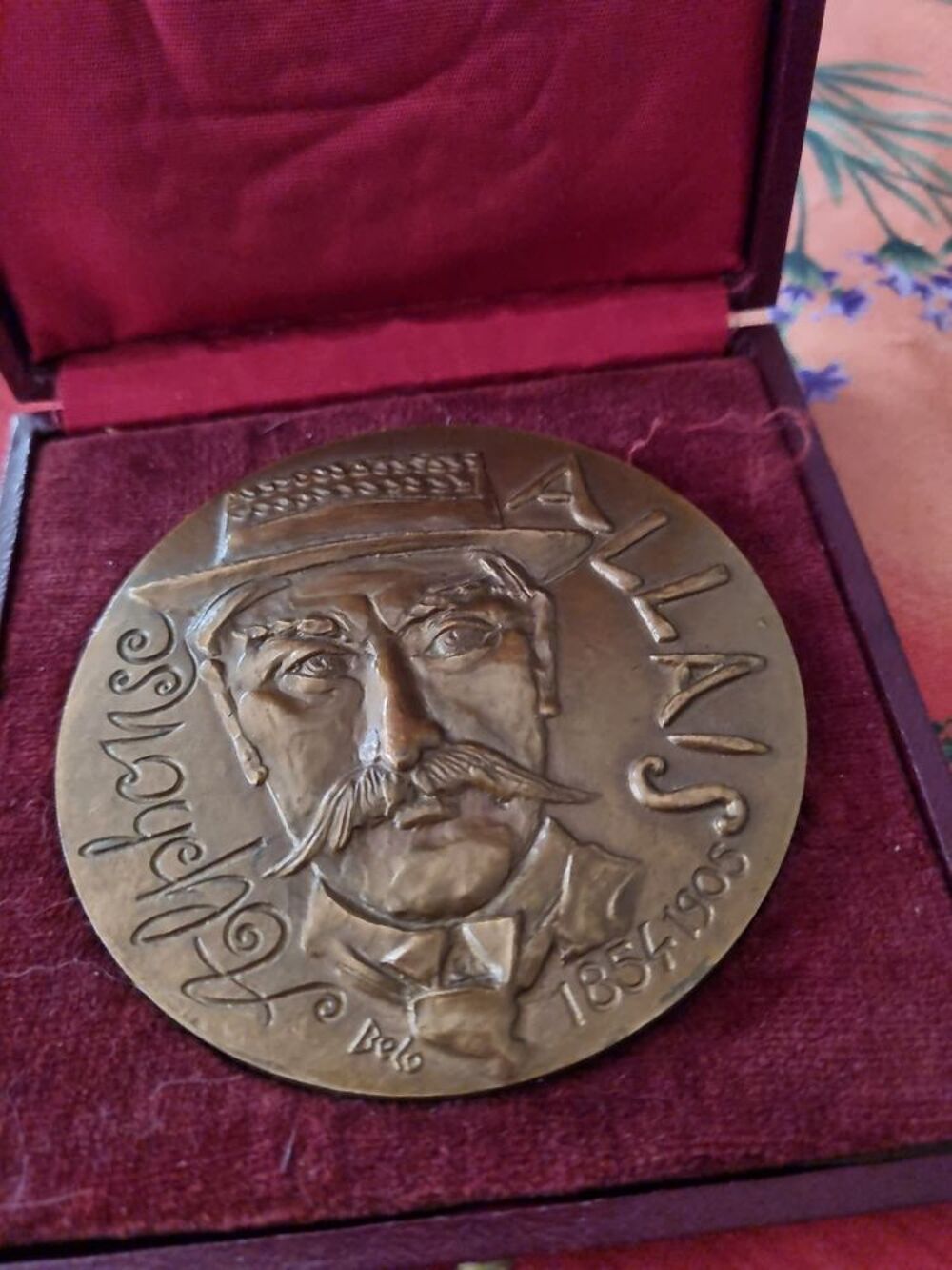 m&eacute;daille de bronze unique 