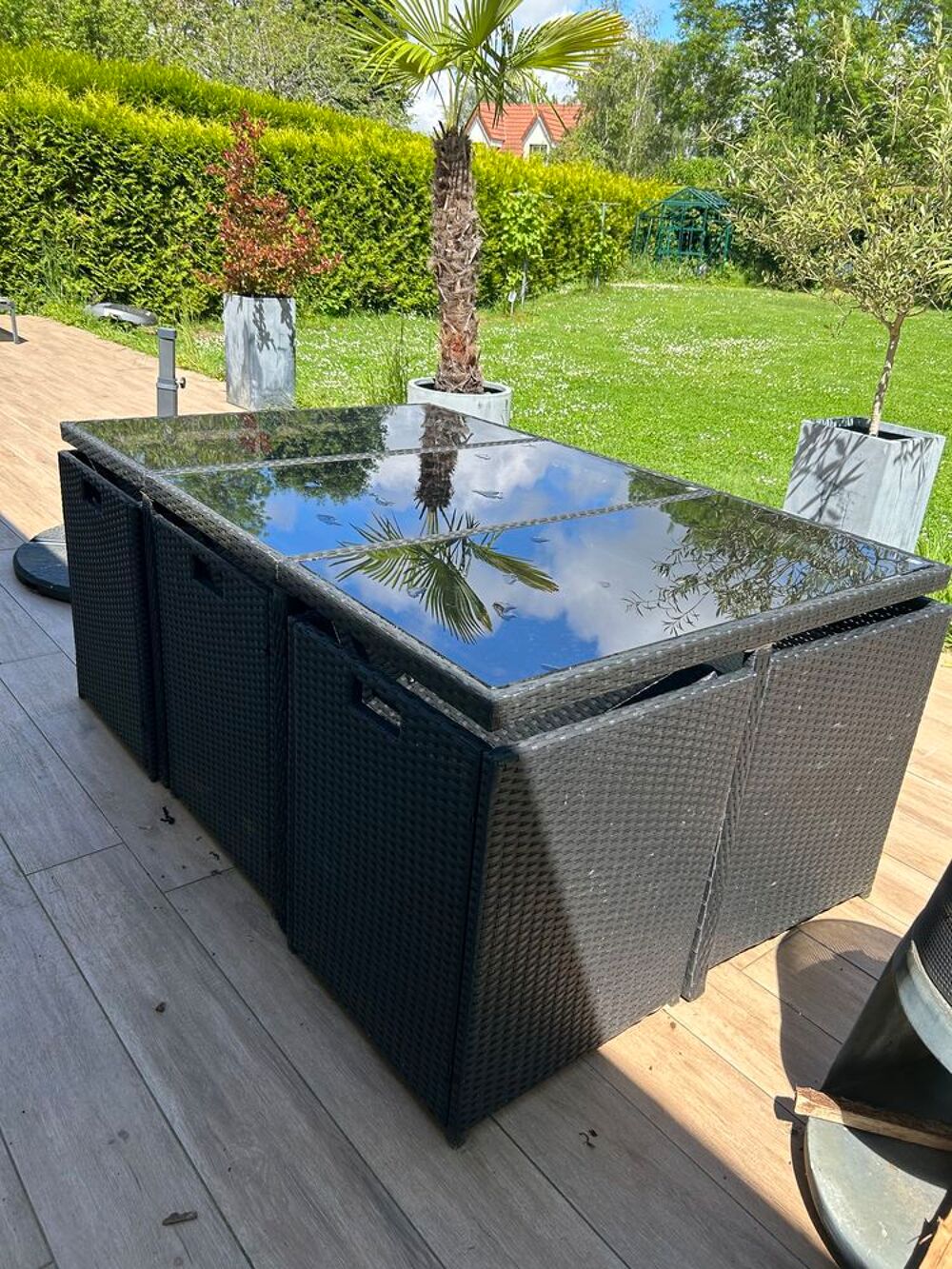 Table et fauteuil de jardin Jardin