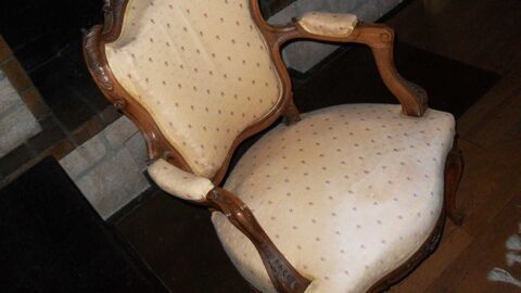 Lot de 2 fauteuils Louis XV Alignan-du-Vent (34)