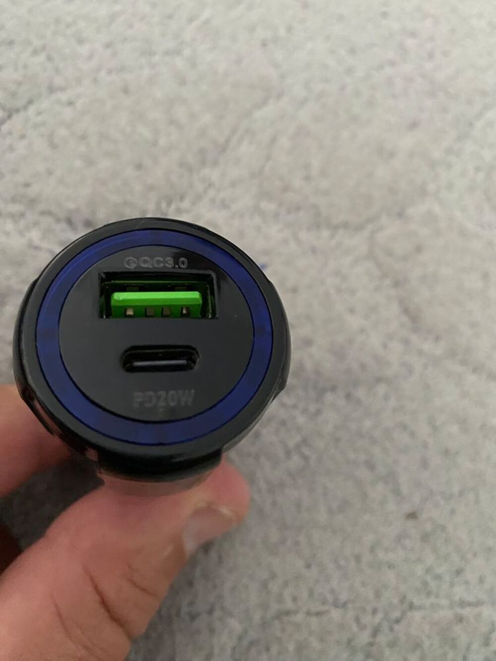 Chargeur rapide pour voiture, prise allume cigare Téléphones et tablettes