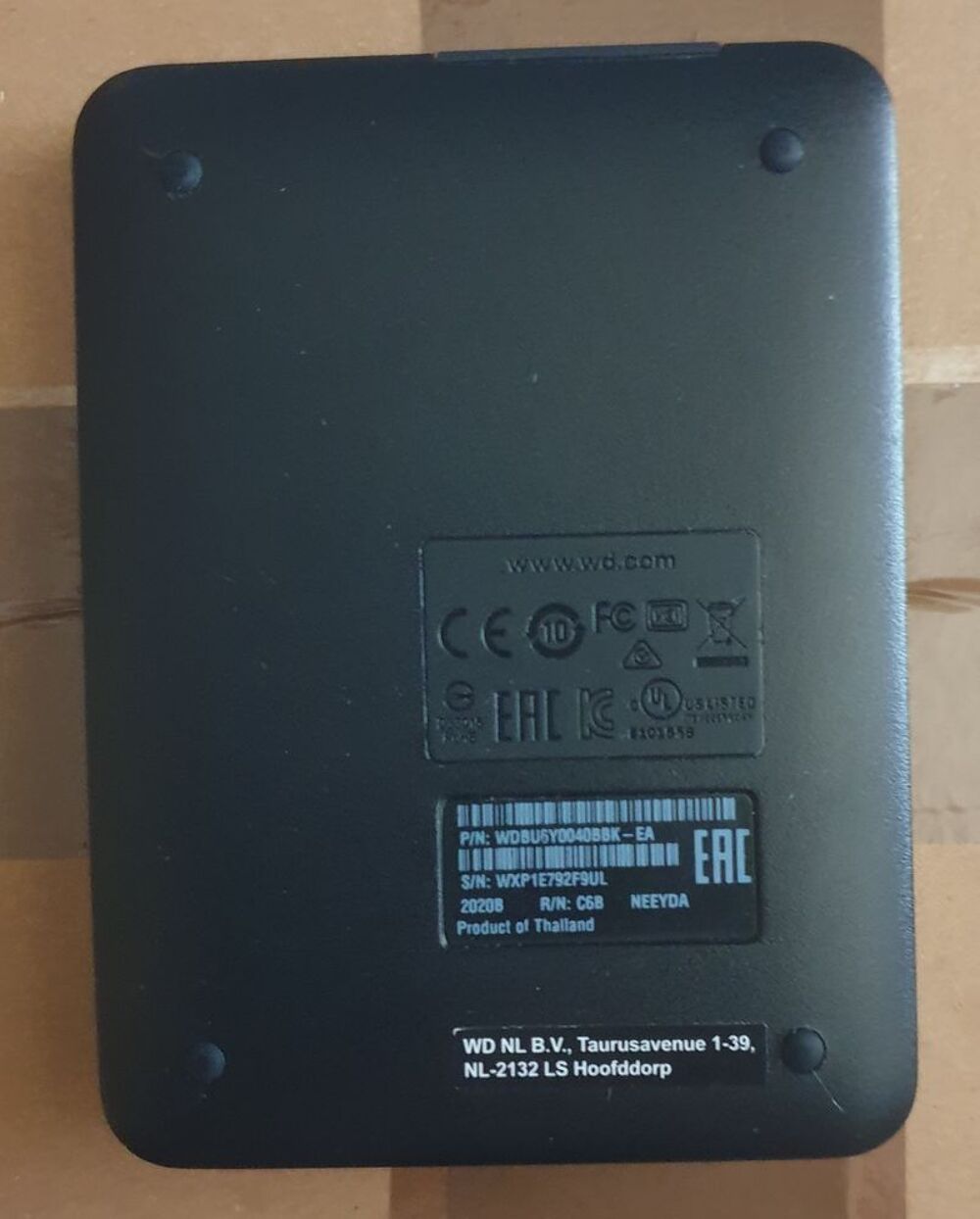 Lot de disques durs portables &agrave; r&eacute;parer Matériel informatique