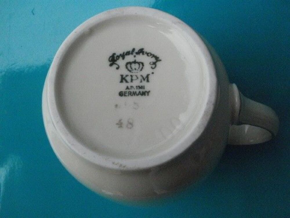 POT &agrave; lait ou &agrave; cr&egrave;me, KPM (Germany) Cuisine