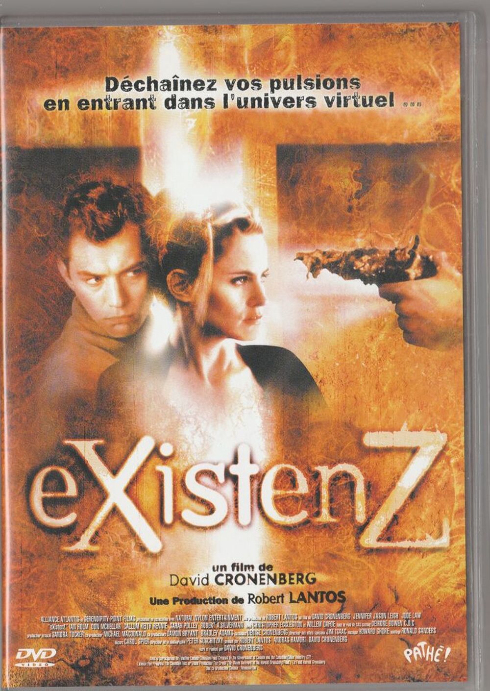 ExistenZ DVD et blu-ray