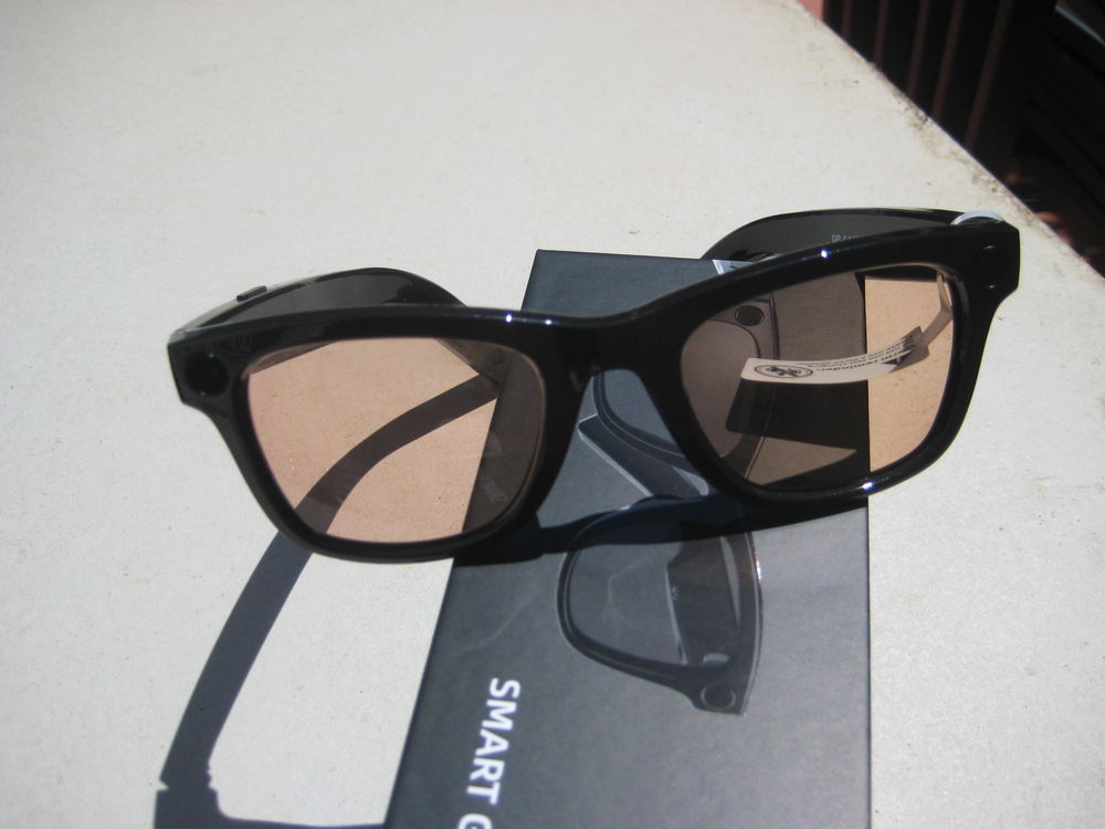 Lunette de soleil intelligente AG18 BLACKSHEEP Photos/Video/TV
