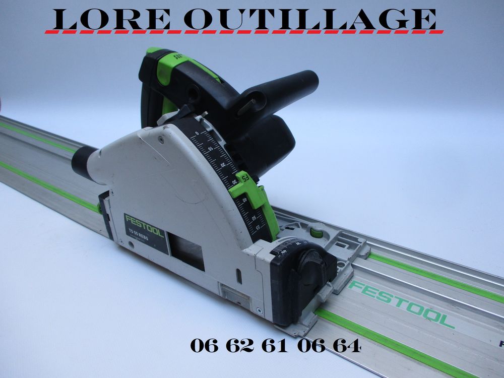 FESTOOL TS 55 REBQ - Scie circulaire + rail Bricolage