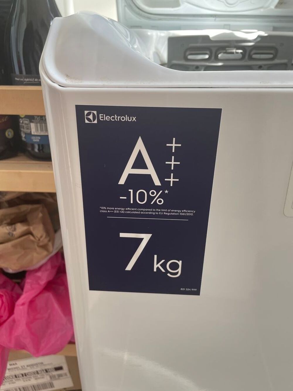 Machine &agrave; laver LL Top ELECTROLUX EW7T3733BO Electroménager