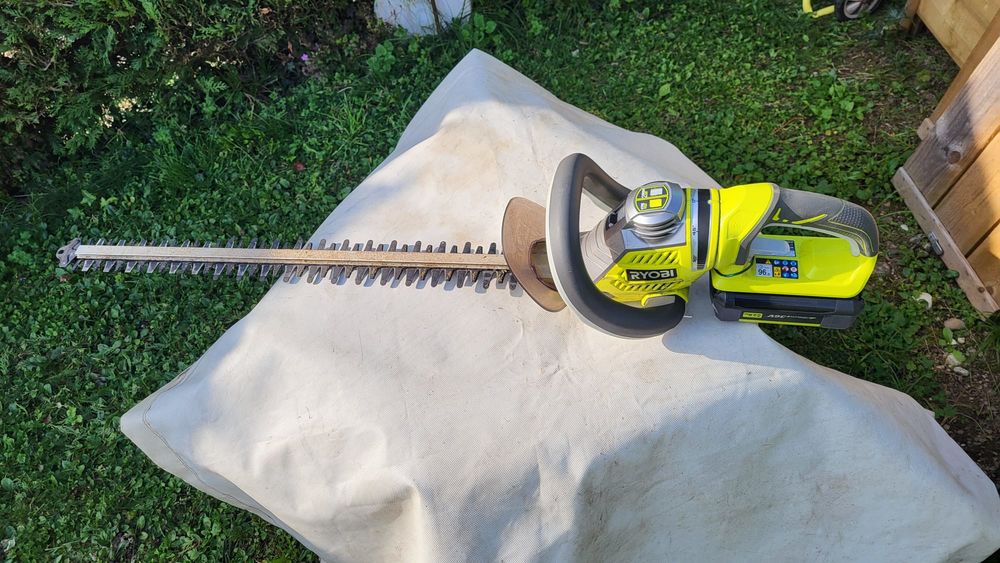 Taille Haie Ryoby sans fil " batterie" Jardin