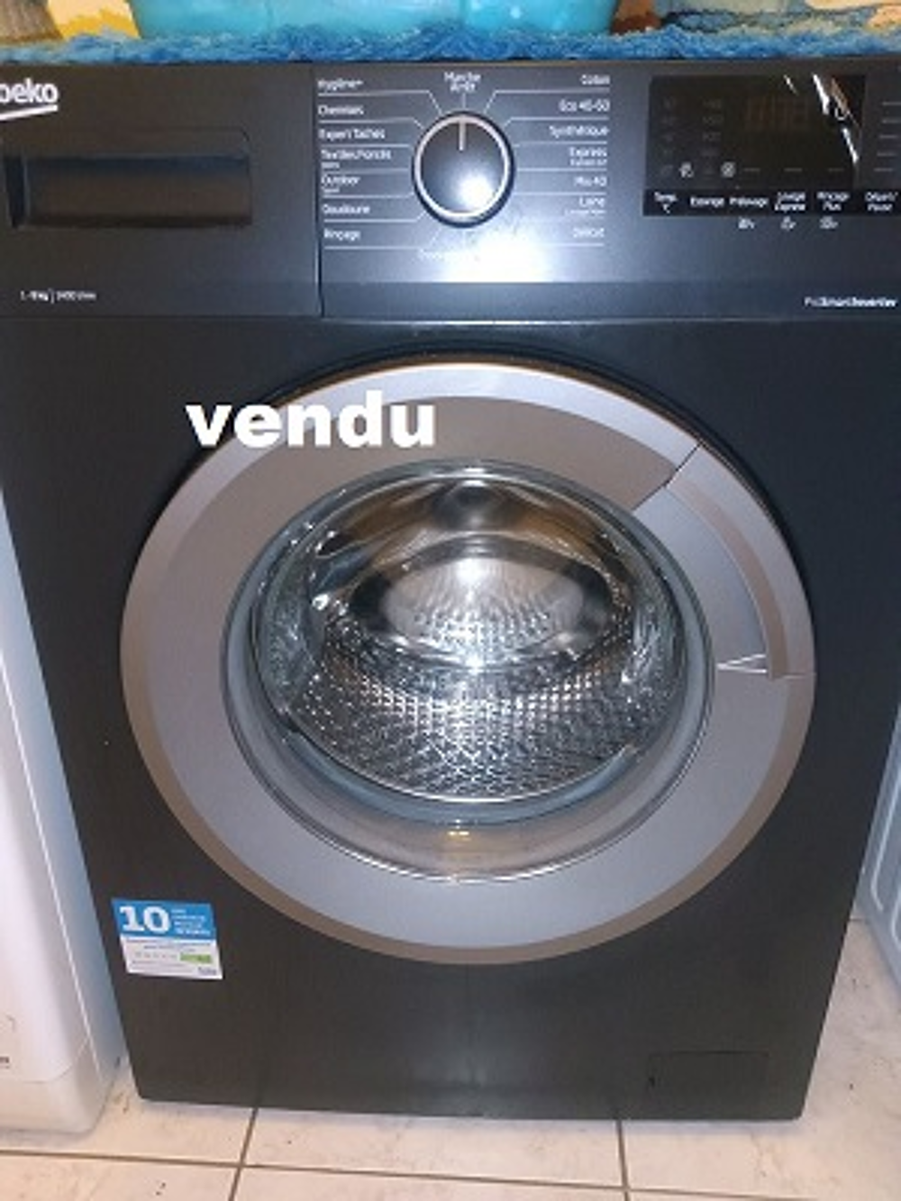 machine a laver superbe &eacute;tat _8 KILO MARRON Electroménager