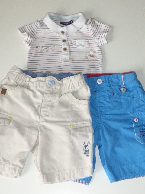 Sergent Major lot été garçon short et body polo 12 mois 10 Rueil-Malmaison (92)