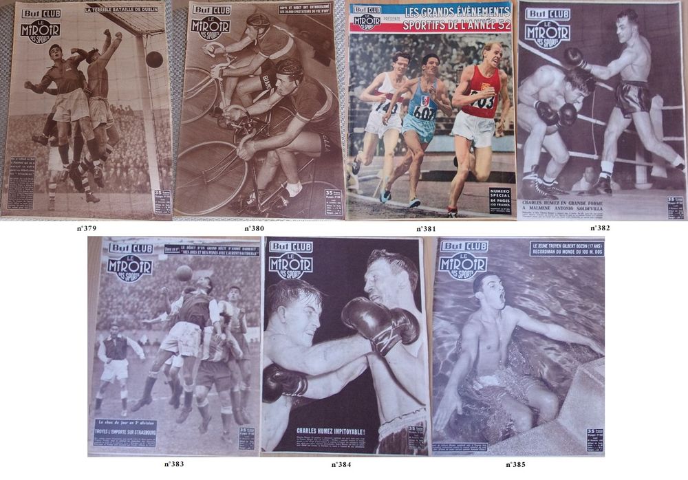 Le miroir des sports But club ann&eacute;e 1952 