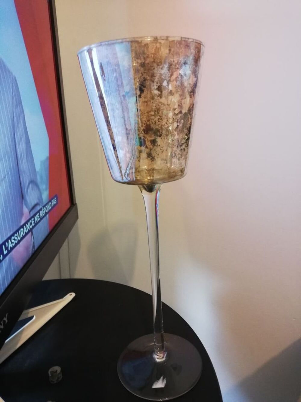 Verre &agrave; pied Décoration