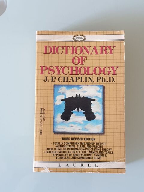 Dictionary of Psychology by J.P. Chaplin (Author)
Marseille  1 Marseille 9 (13)