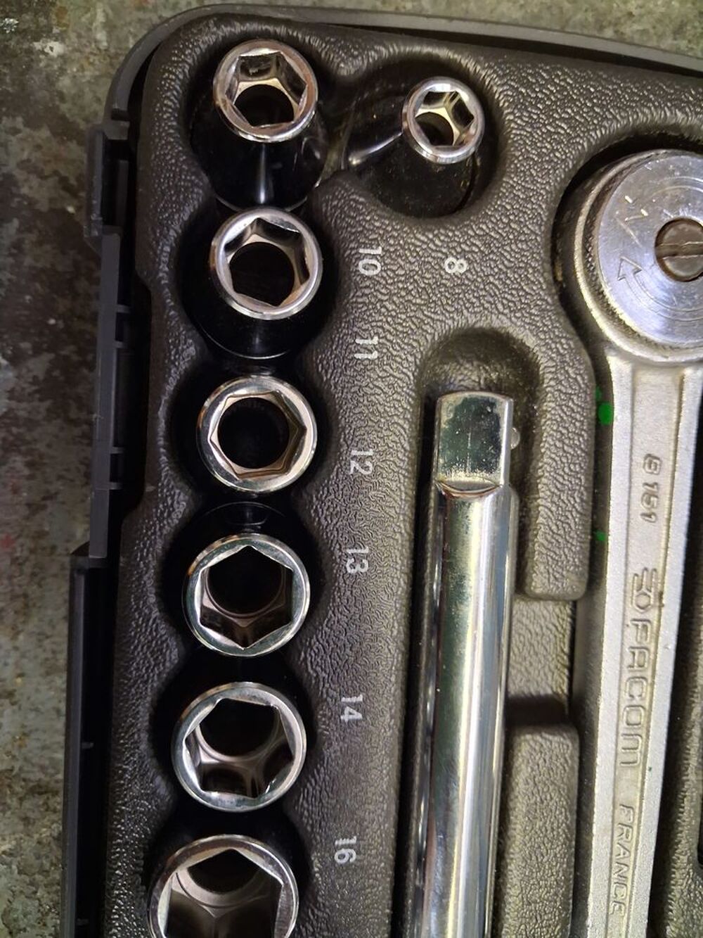 Bo&icirc;te &agrave; cliquets Facom Bricolage