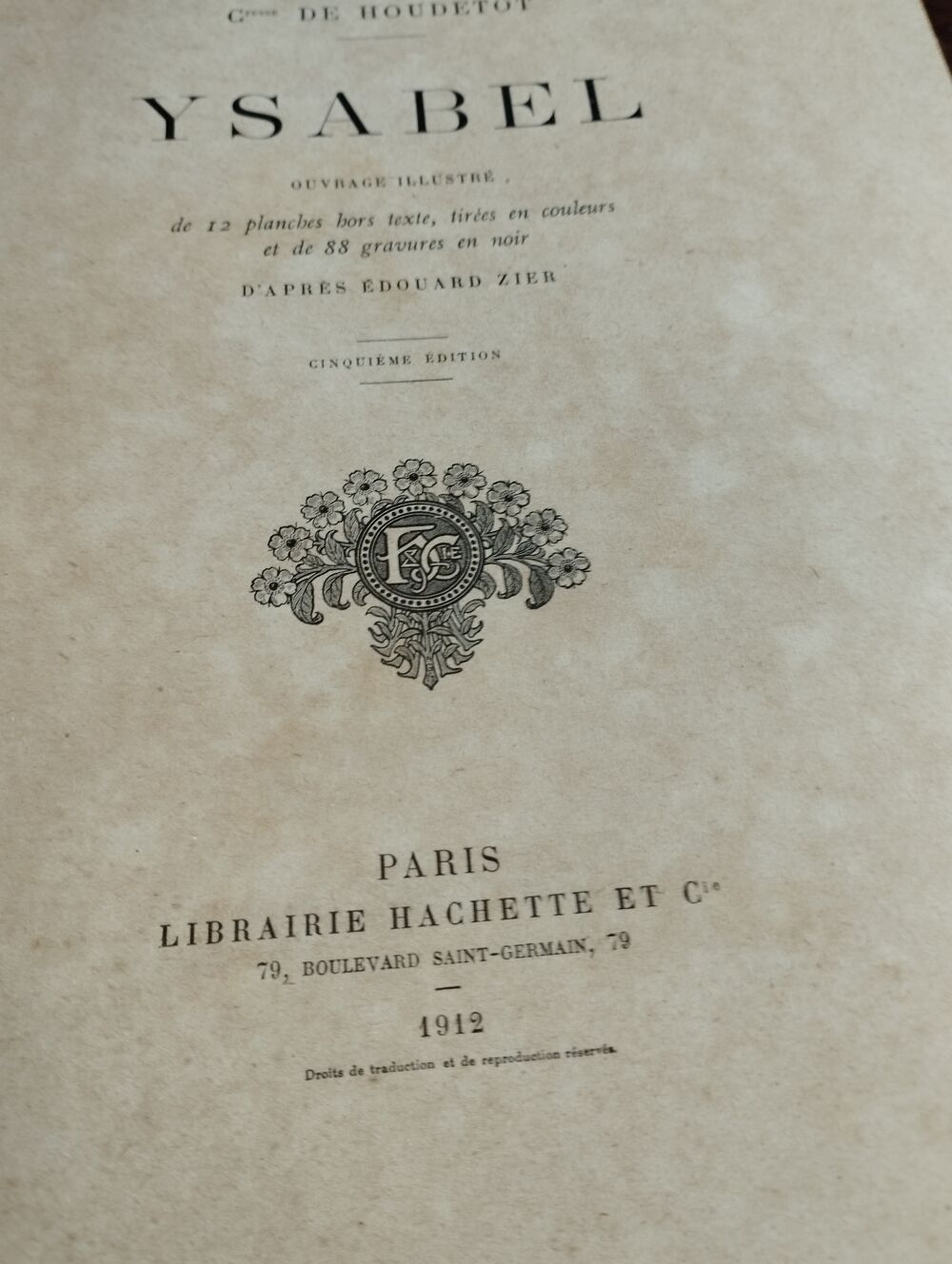 LIVRE ANCIEN 