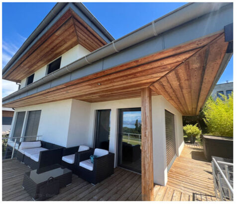   Vue Lac Leman, Villa contemporaine Marin, Thonon, Evian Maison - 5 pi�ce(s) - 1212 m�