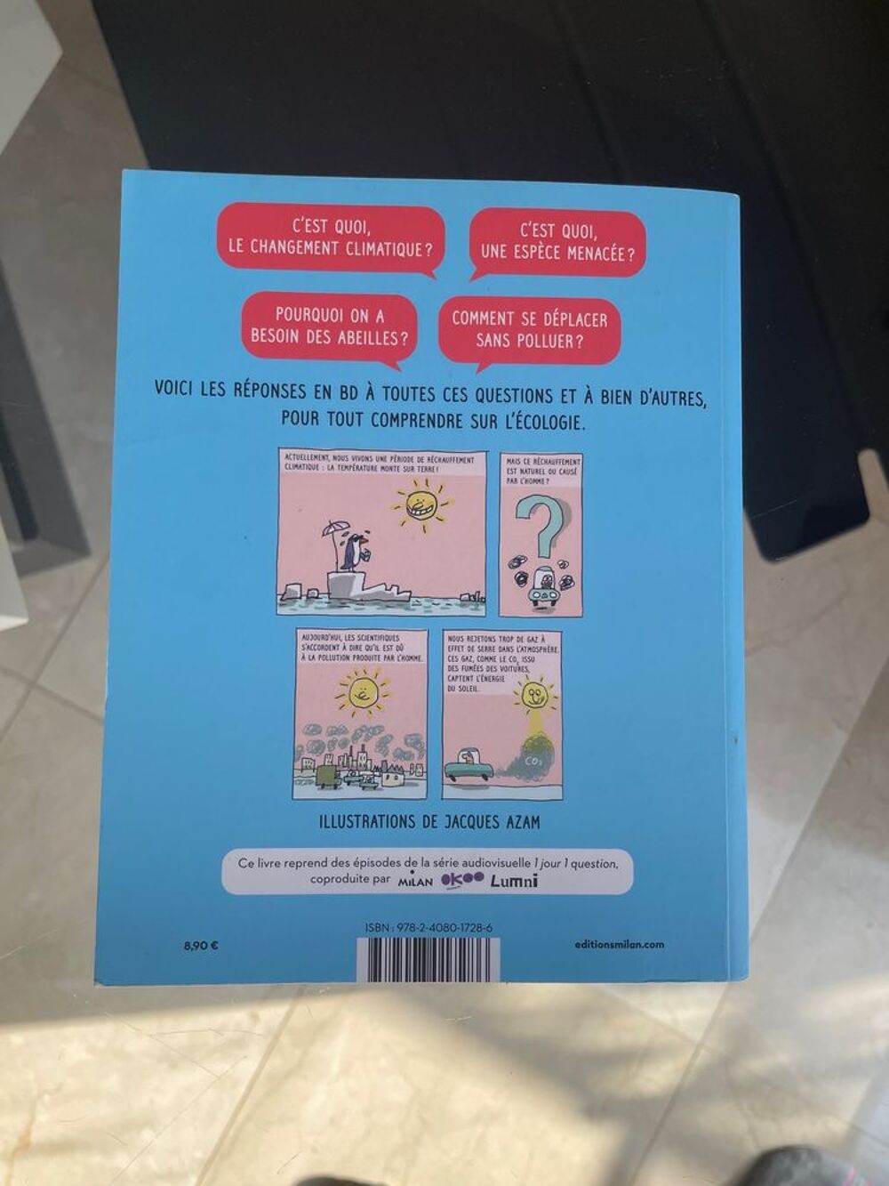 Livre &eacute;ducatif enfant C'est quoi l'&eacute;cologie Livres et BD