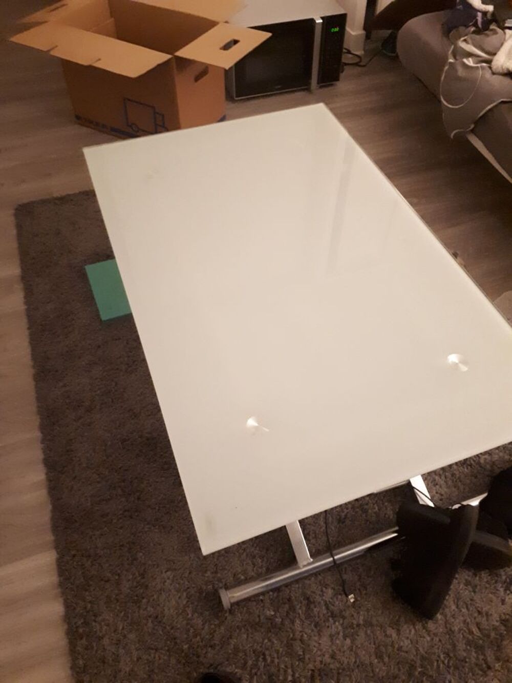 table basse en verre Meubles