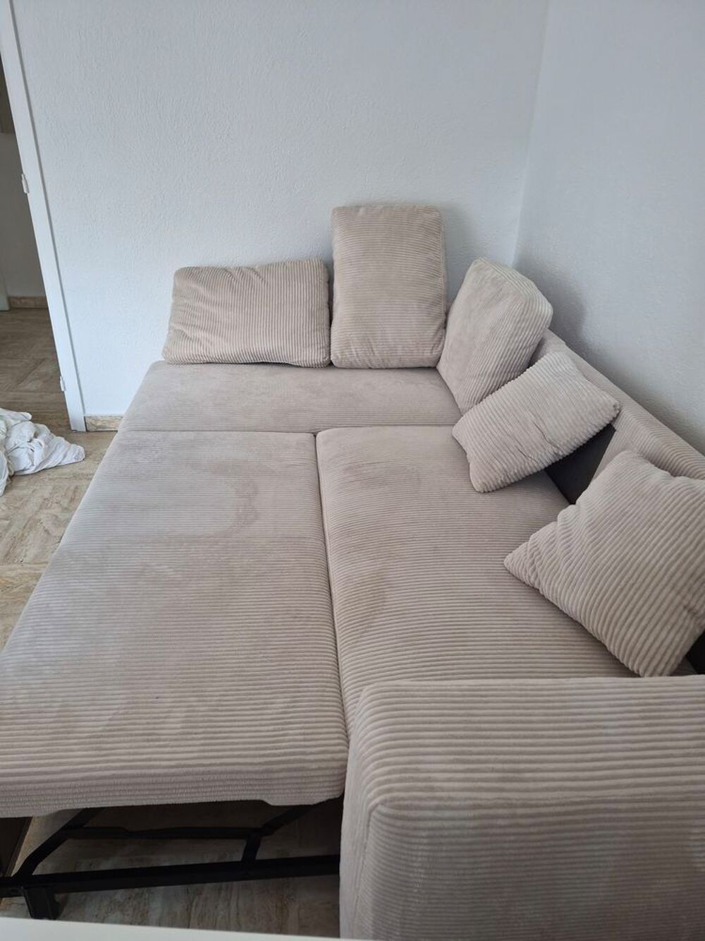 CANAPE D'ANGLE CONVERTIBLE NEUF Meubles