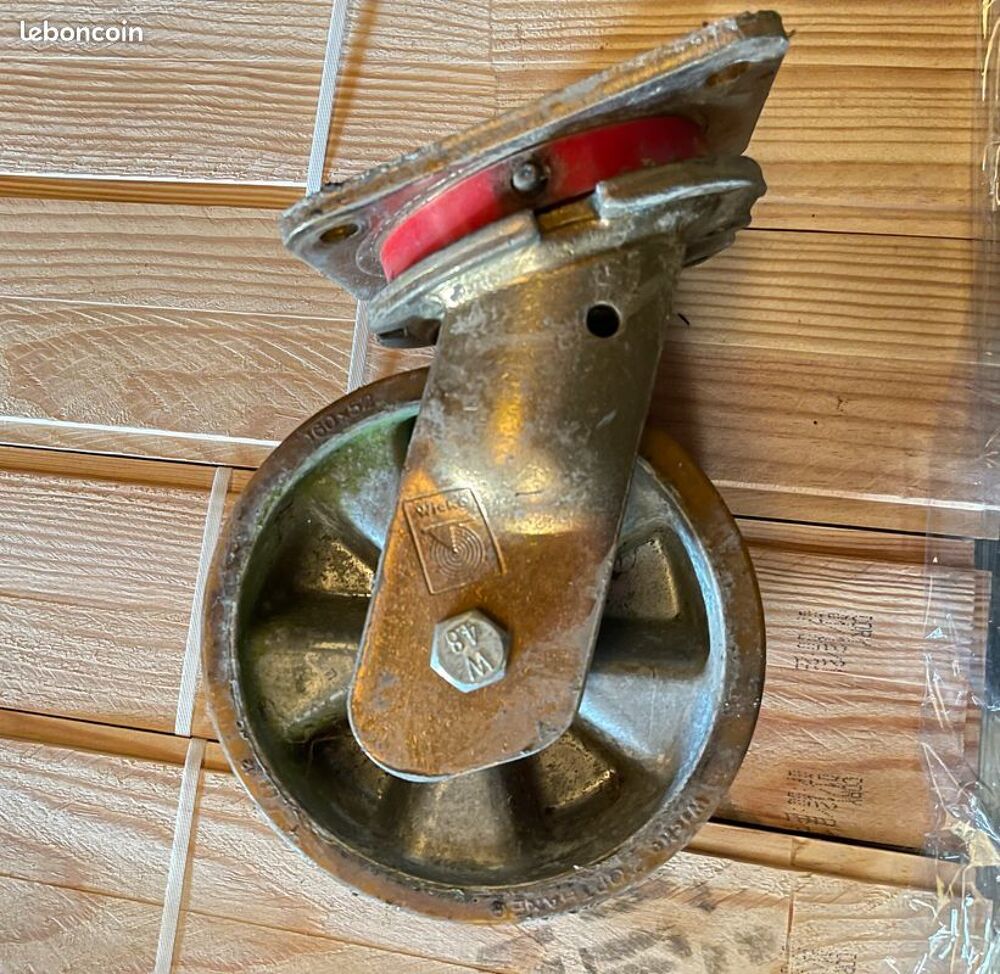 Roulettes fixes et pivotantes de manutention Bricolage