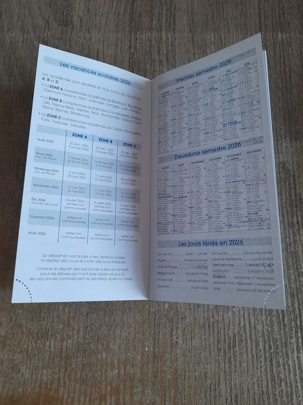 Recharge agenda de poche 2026 Livres et BD